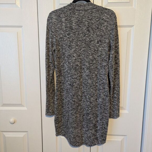 Express Heather Gray Mock Neck Sweater Dress | Women’s Large | Long Sleeve - Picture 4 of 4